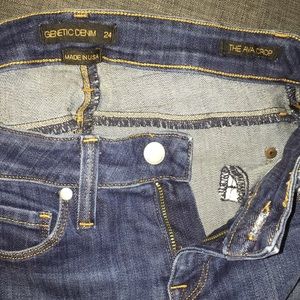 Genetic denim Ava crop size 24